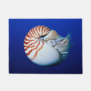 Nahaufnahme des Perlbootes Fußmatte