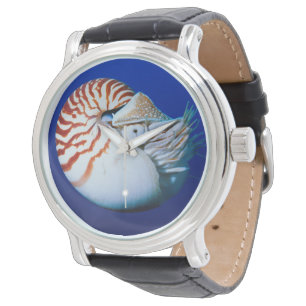 Nahaufnahme des Perlboots Armbanduhr