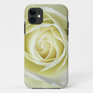 Nahaufnahme Details der weißen Rose Case-Mate iPhone Hülle