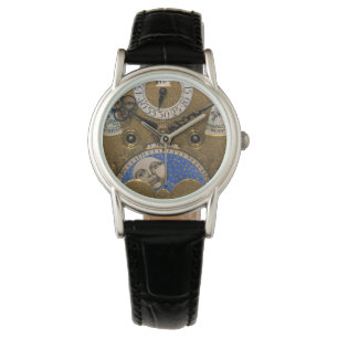 Nahaufnahme einer alten Uhr, Deutschland Armbanduhr