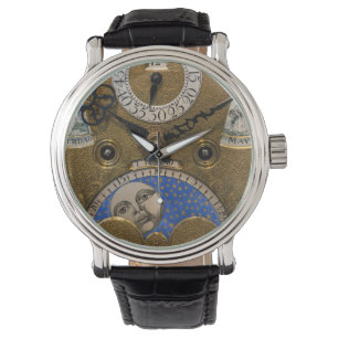 Nahaufnahme einer alten Uhr, Deutschland Armbanduhr