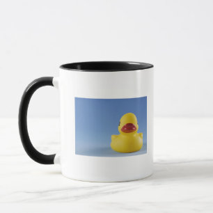 Nahaufnahme einer Gummiente Tasse