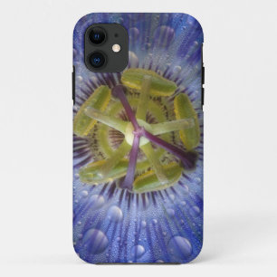Nahaufnahme einer taufeuchten Passionsblume. Credi Case-Mate iPhone Hülle