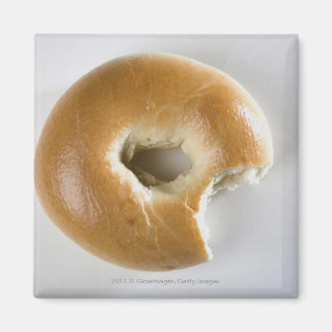 Nahaufnahme eines Bagels Magnet