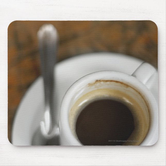 Nahaufnahme eines Tasse Kaffees 2 Mousepad (Vorne)