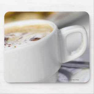 Nahaufnahme eines Tasse Kaffees Mousepad