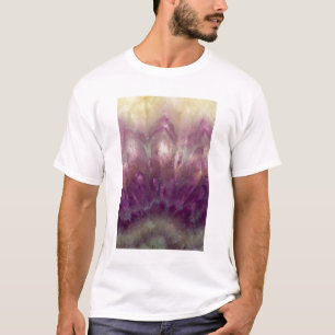 Nahaufnahme eines violetten Amethysts T-Shirt