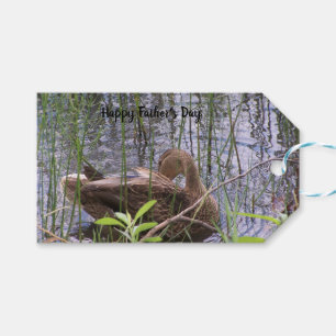 Nahaufnahme-Foto einer Ente Geschenkanhänger
