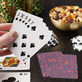 Nahaufnahme von vier Spielkarten