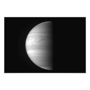 Nahaufnahmeansicht des Planeten Jupiter Fotodruck
