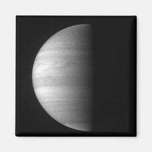 Nahaufnahmeansicht des Planeten Jupiter Magnet