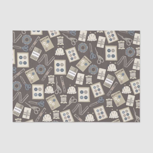 Nähbedarf Papiertücher Seidenpapier (Vorderseite)