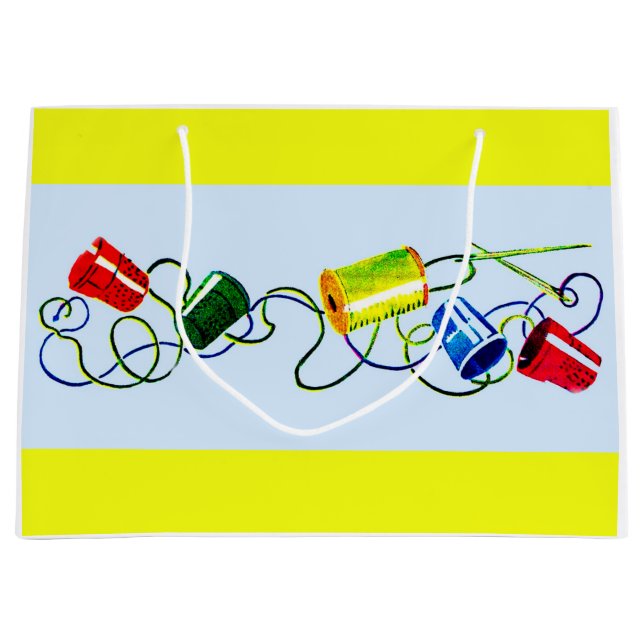 Nähbegriff Große Geschenktüte (Vorderseite)