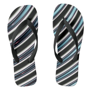 Nahe, abgerundete Linien eines Fraktals Flip Flops