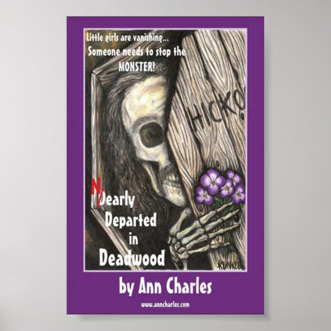 Nahe Abreise in Deadwood-Poster von Ann Charles Poster (Vorne)