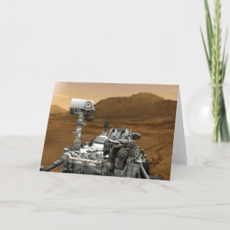 Nahe Aufführung der Mars Neugier Rover Karte