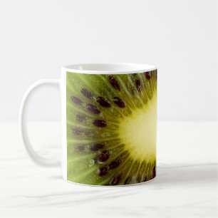 Nahe Aufnahme oder Makroaufnahme von Slice, frisch Kaffeetasse