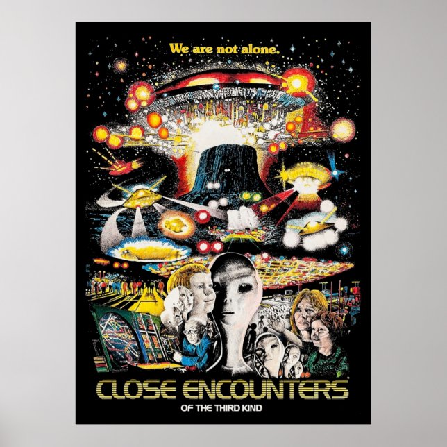 Nahe Begegnungen Promo Artwork Poster (Vorne)