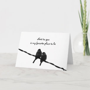 Nahe bei Sie-Meinem Lieblingsplatz-Valentinstag Feiertagskarte