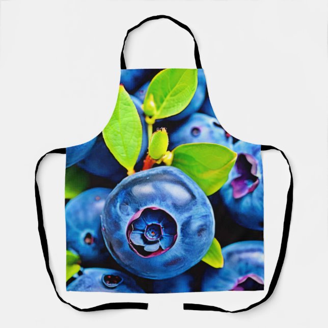 Nahe Blaubeeren Schürze (Vorderseite)