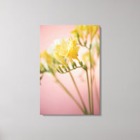 Nahe Blume mit Freesie