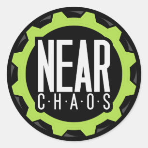 Nahe Chaos-Aufkleber Runder Aufkleber