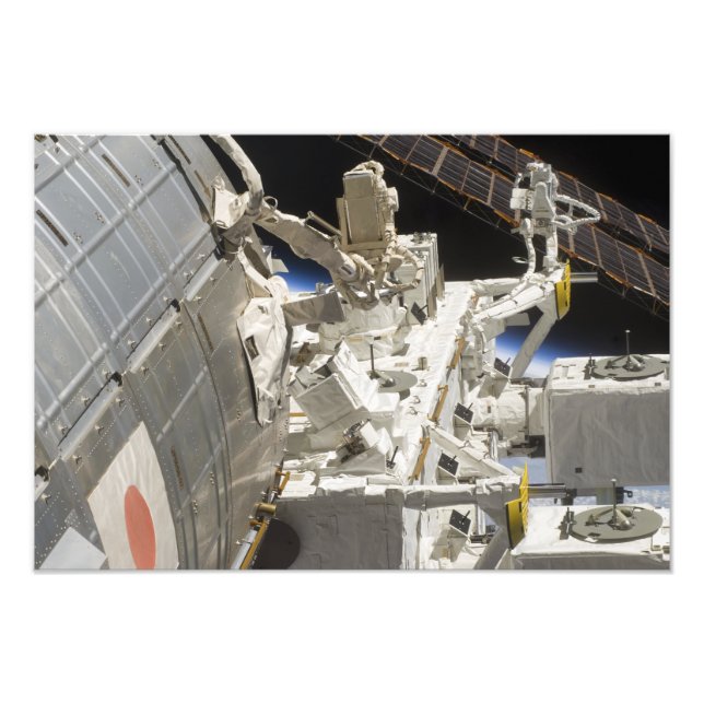 Nahe Darstellung der Komponenten Fotodruck (Vorne)