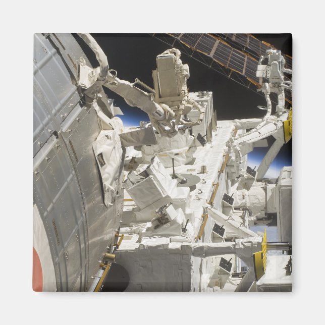 Nahe Darstellung der Komponenten Magnet (Vorne)