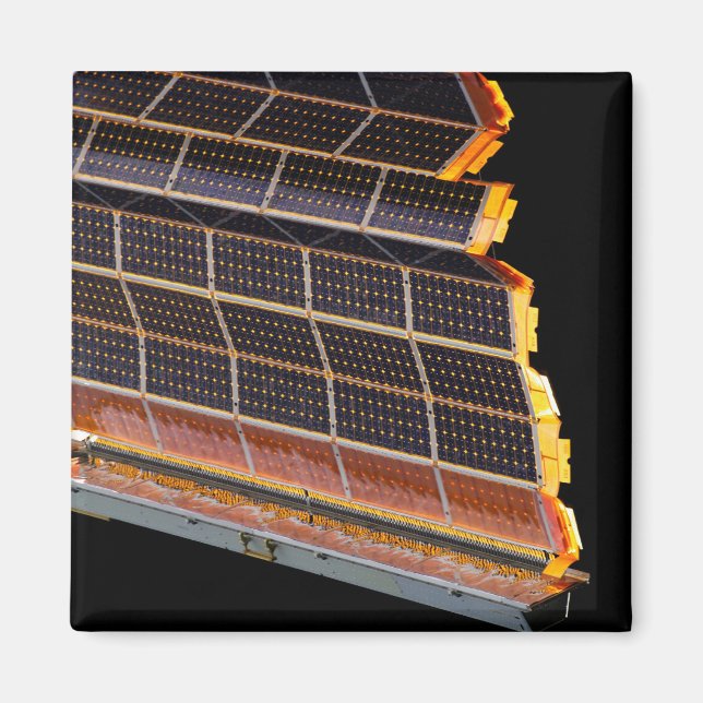 Nahe Darstellung der Solaranlagen Magnet (Vorne)