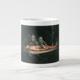 Nahe dem Tode erleben, wie böse Dämonenspirale zu  Jumbo-Tasse
