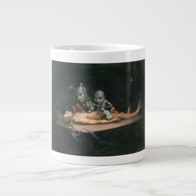 Nahe dem Tode erleben, wie böse Dämonenspirale zu  Jumbo-Tasse (Vorderseite)