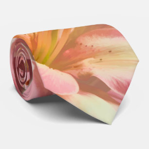 Nahe Floral Fotografie Rosa Osterlilie Krawatte