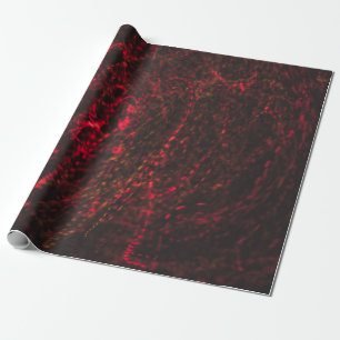 Nahe Fotografie von roten Lichtern Geschenkpapier