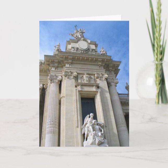 Nahe großartigem Palais Paris Karte (Vorderseite)