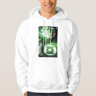 Nahe hohe Abdeckung der grünen Laterne Hoodie