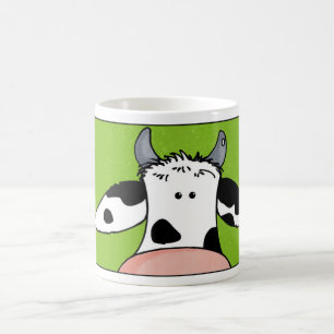 nahe hohe Kuh Kaffeetasse
