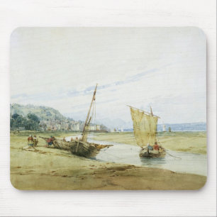 Nahe Honfleur c.1822 (w/c über Graphit auf Papier) Mousepad