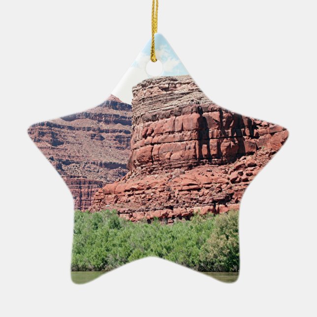 Nahe im Voraus bezahlte Leistungs-Punkt Utah 3 Keramikornament (Vorne)