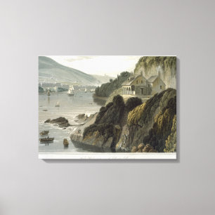 Nahe Kingswear auf dem Pfeil, Devon, von Volumen Leinwanddruck