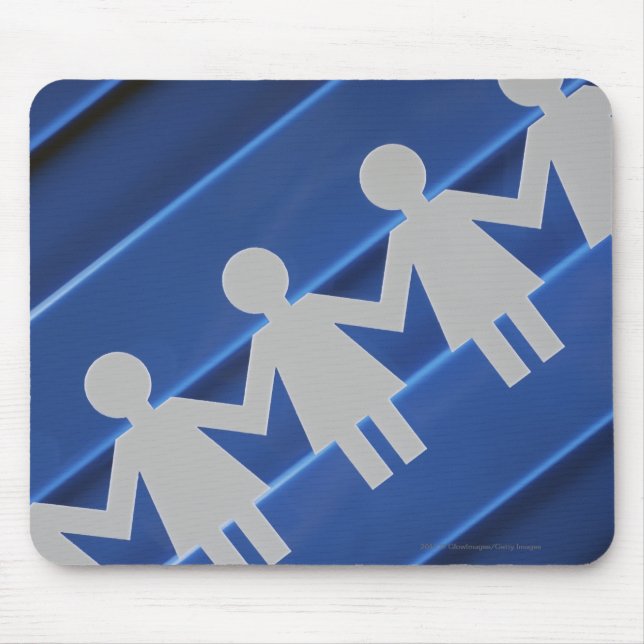 Nahe Papierkettenpuppen Mousepad (Vorne)