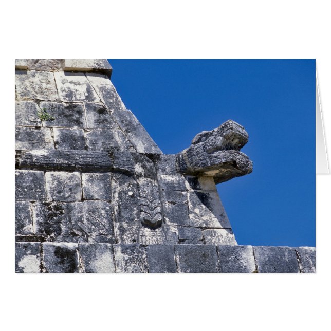 Nahe Steine machen einen alten Maya (Vorderseite (Horizontal))