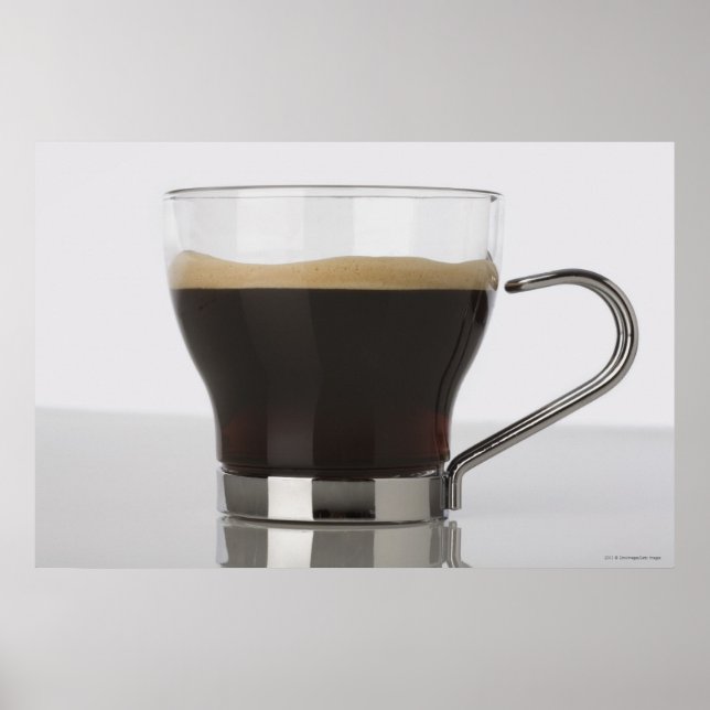 Nahe Tasse Kaffee Poster (Vorne)