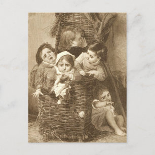 Nahe Viertel Postkarte