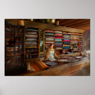 Nähen - Beachtung des Ausbessernspeichers Poster