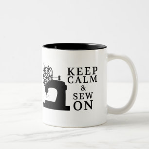 Nähen • Behalten Sie Ruhe, an zu nähen • Han Zweifarbige Tasse