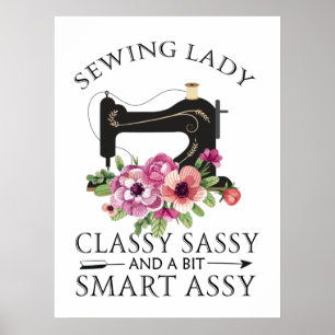 Nähen der Lady Class sassy und ein bisschen clever Poster