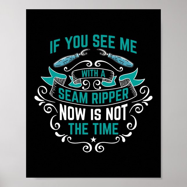 Nähen der Nahtreibe Poster (Vorne)