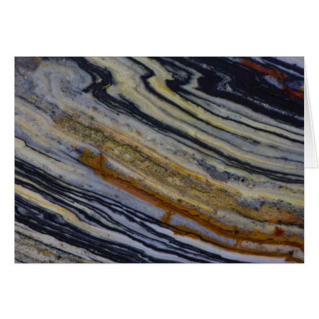 Nahen eines Striated Jasper Slab (Vorderseite (Horizontal))