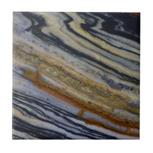 Nahen eines Striated Jasper Slab Fliese