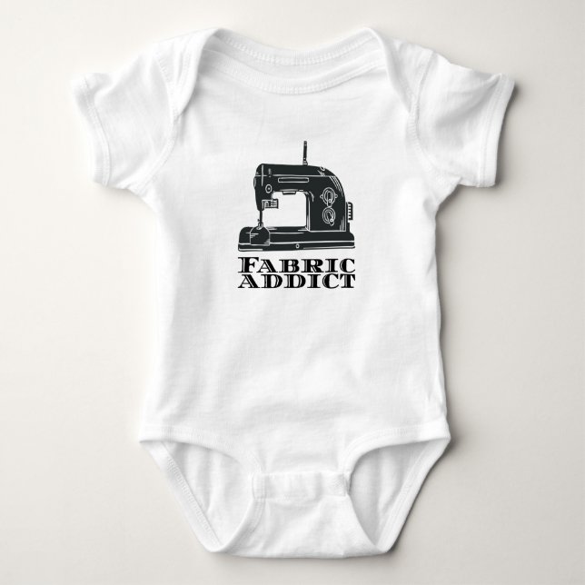 Nähen - Fabric Addict Baby Strampler (Vorderseite)